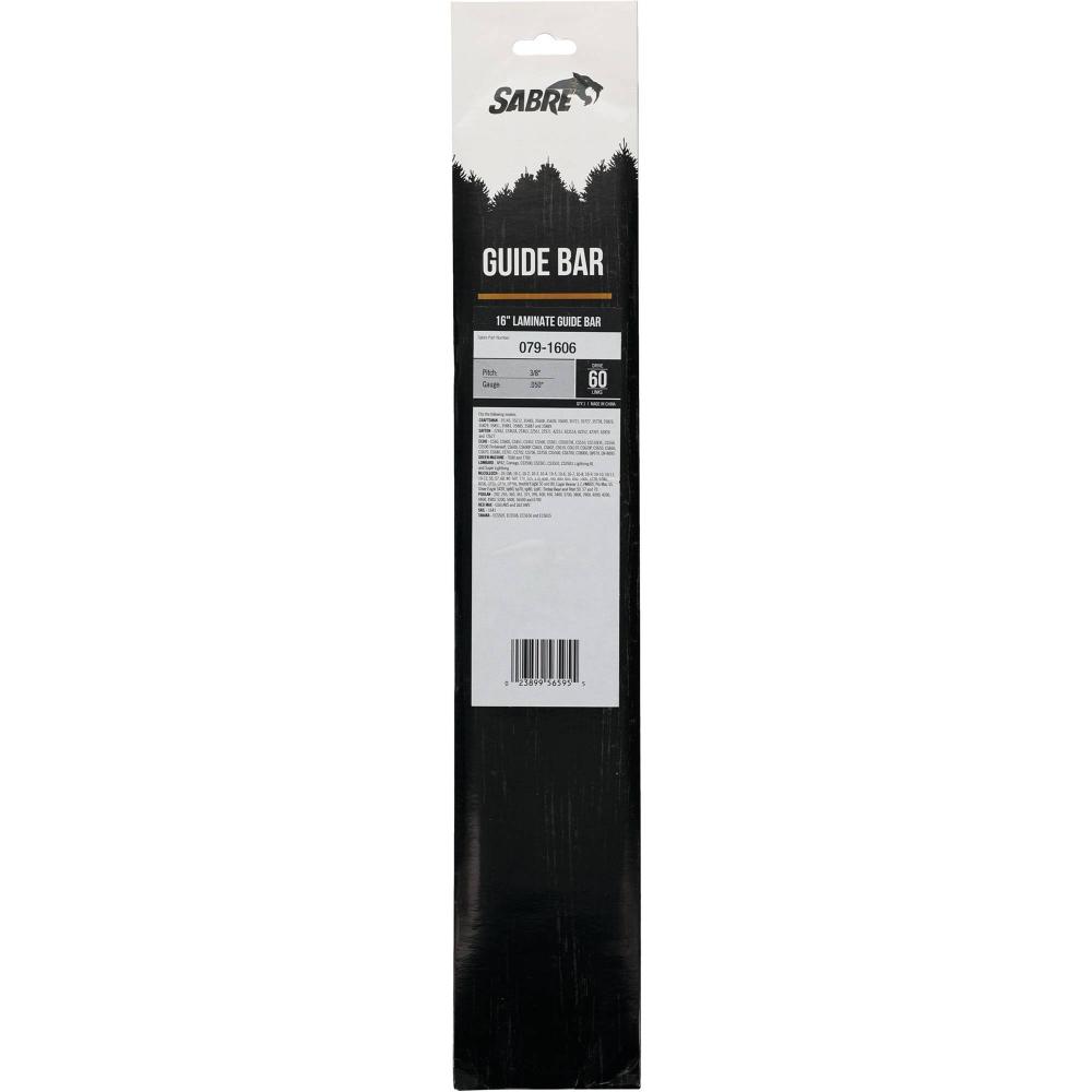 Sabre 16" Laminate Sprocket Nose Bar 079-1606