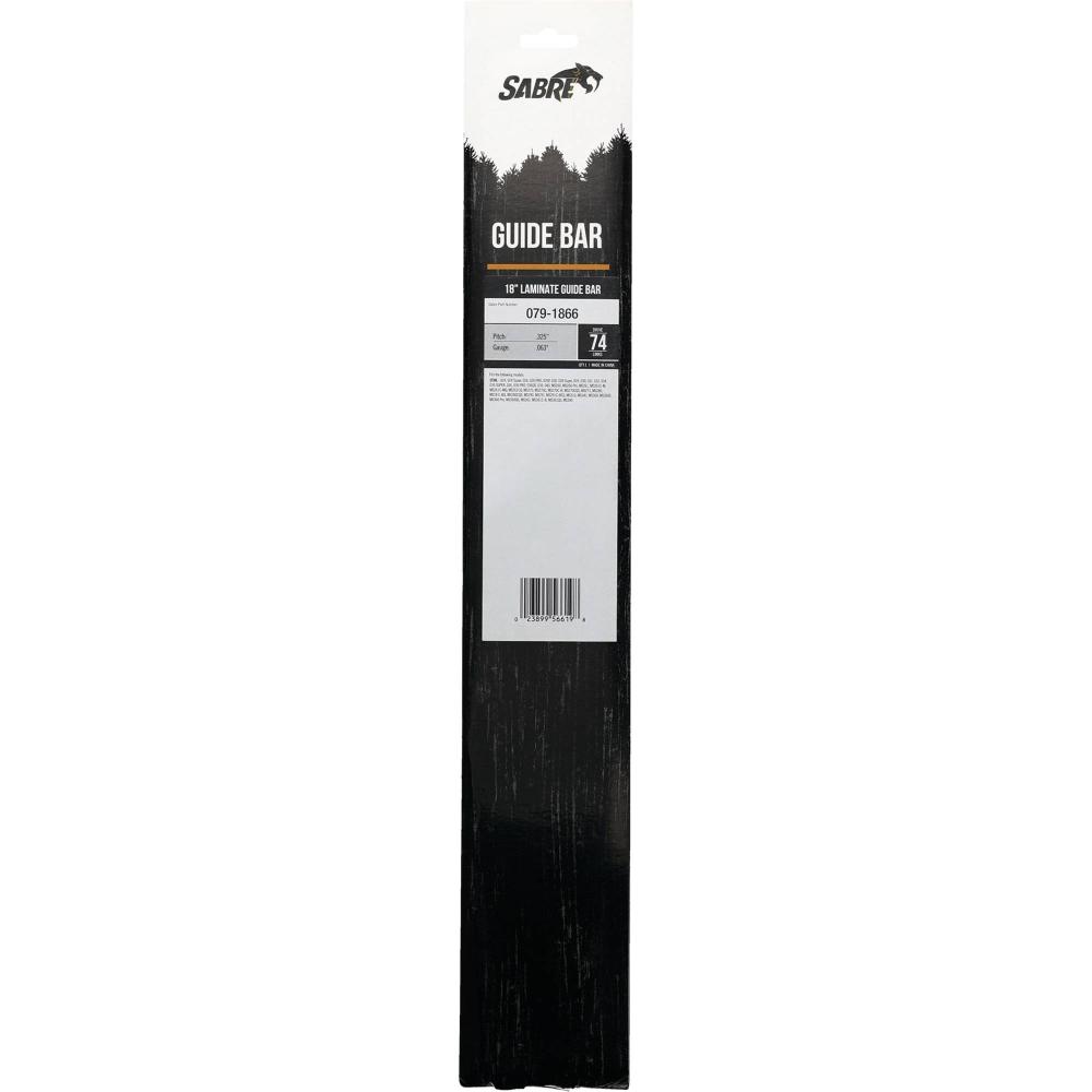 Sabre 18" Laminate Sprocket Nose Bar 079-1866