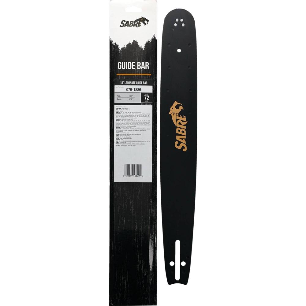 Sabre 18" Laminate Sprocket Nose Bar 079-1886