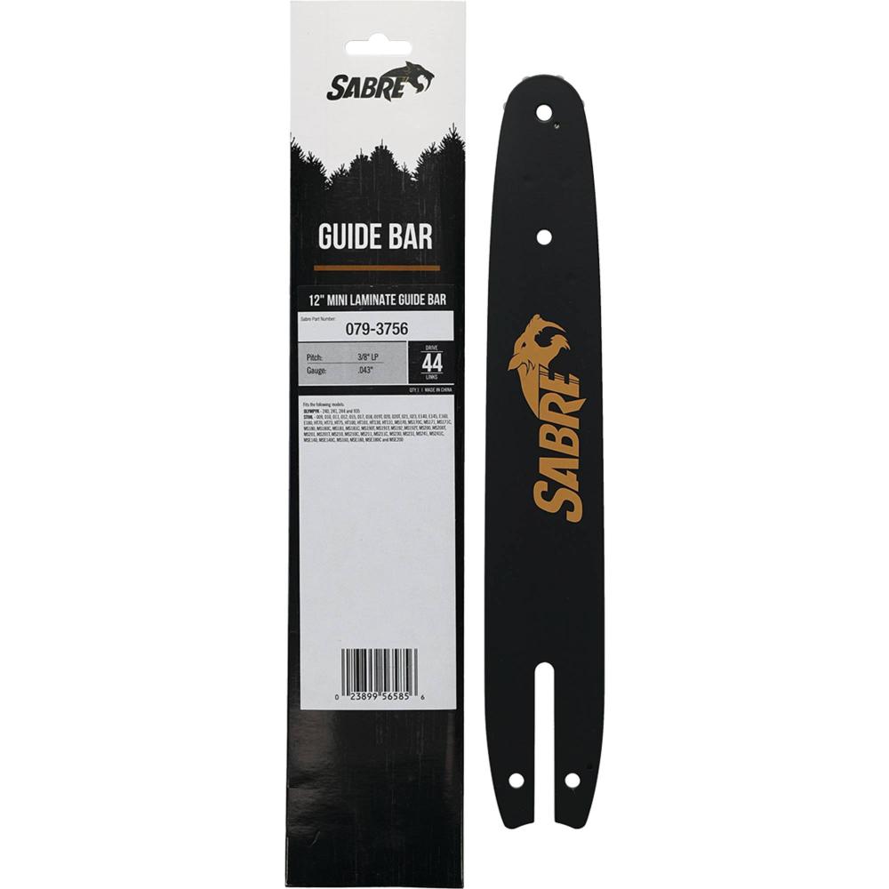 Sabre 12" Mini Laminate Sprocket Nose Bar 079-3756