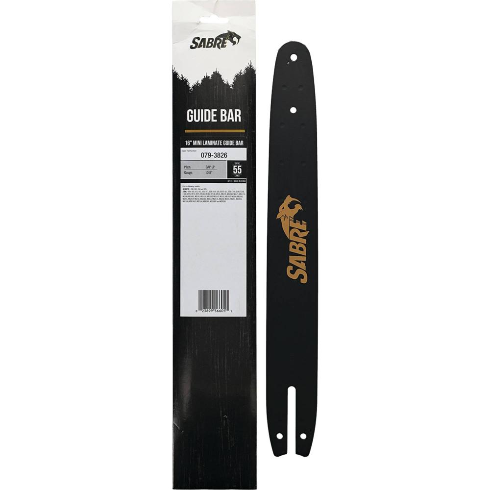 Sabre 16" Mini Laminate Sprocket Nose Bar 079-3826