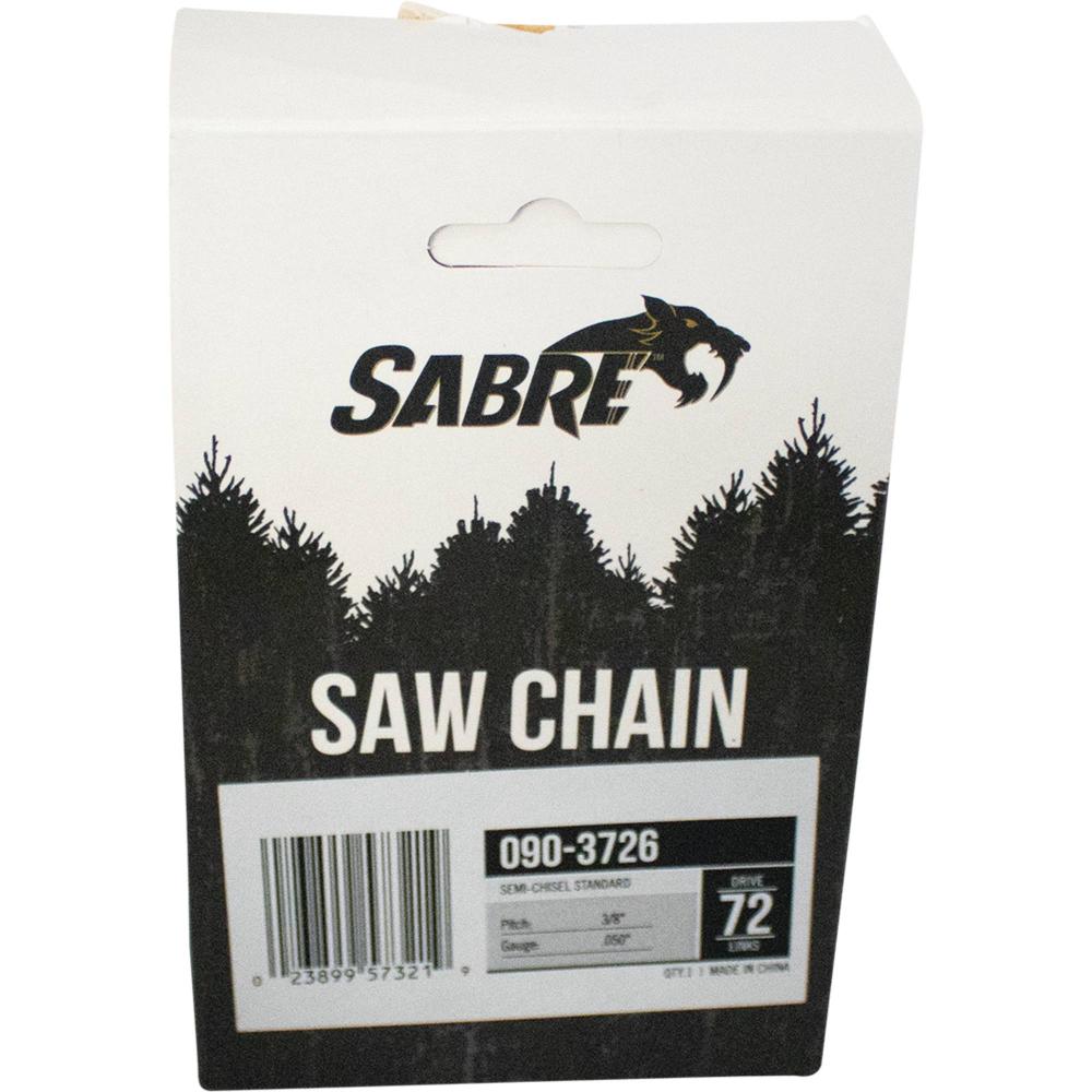 Sabre Chain Pre-Cut Loop 72 DL 090-3726