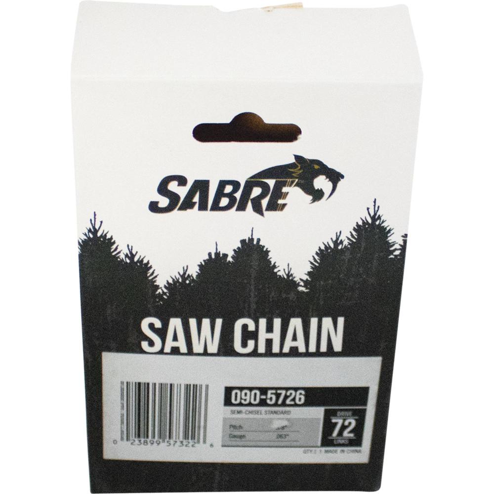 Sabre Chain Pre-Cut Loop 72 DL 090-5726