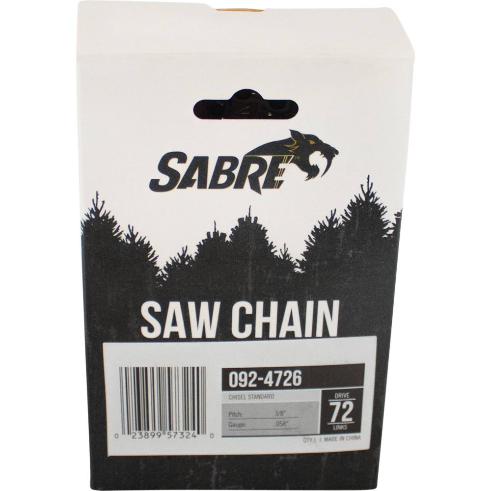 Sabre Chain Pre-Cut Loop 72 DL 092-4726