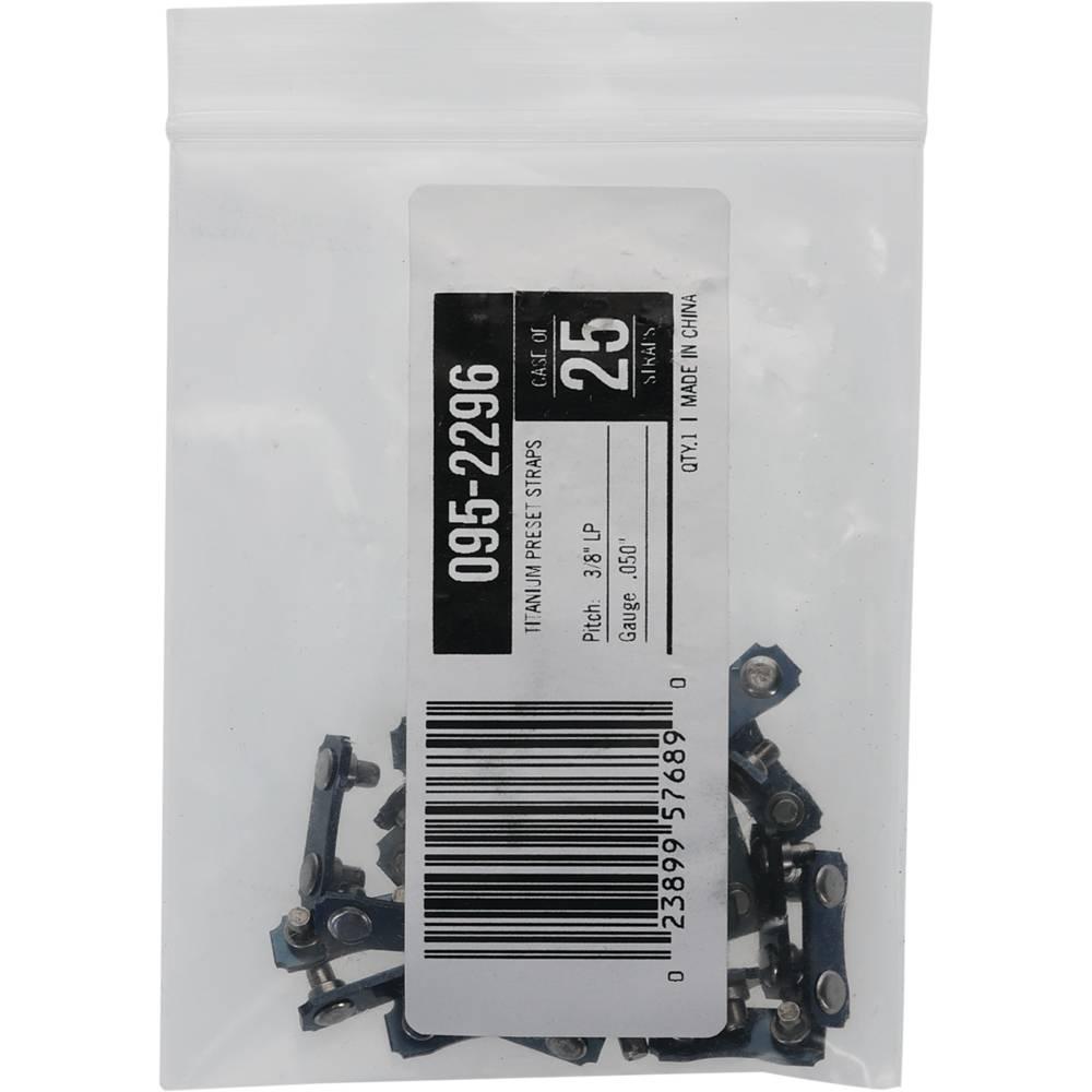 Sabre Titanium Preset Straps 095-2296