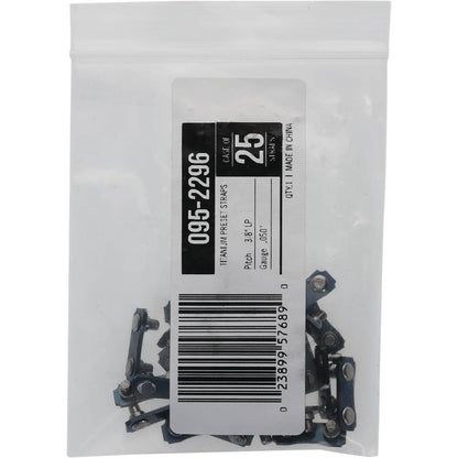 Sabre Titanium Preset Straps 095-2296