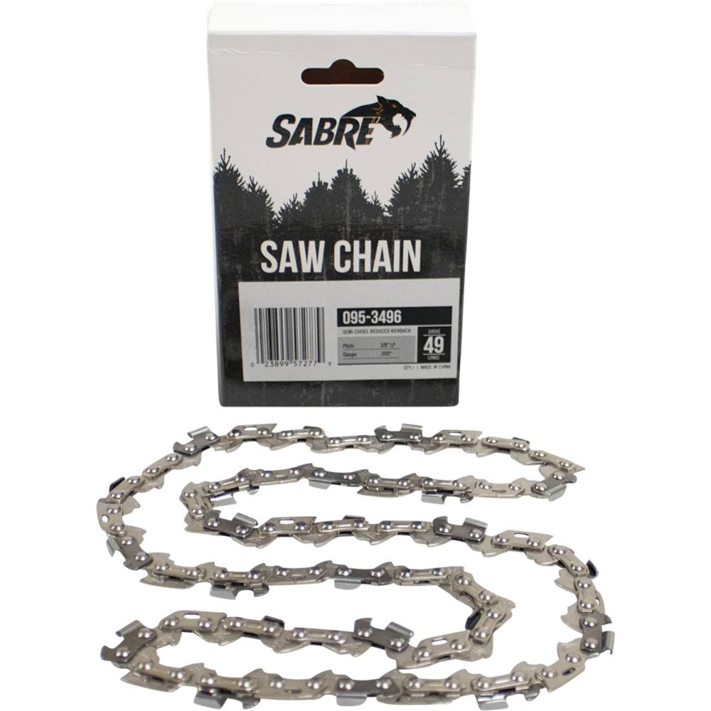 Sabre Chain Pre-Cut Loop 49 DL 095-3496