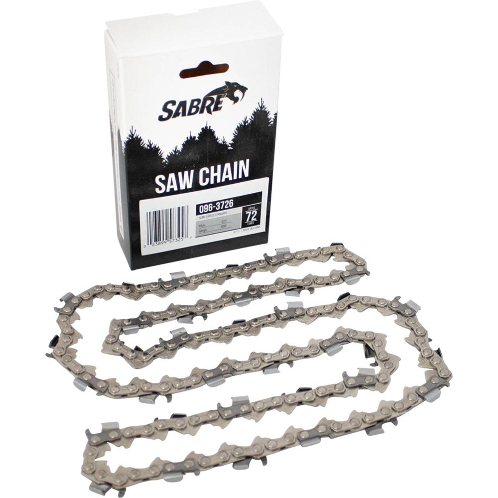Sabre Chain Pre-Cut Loop 72 DL 096-3726