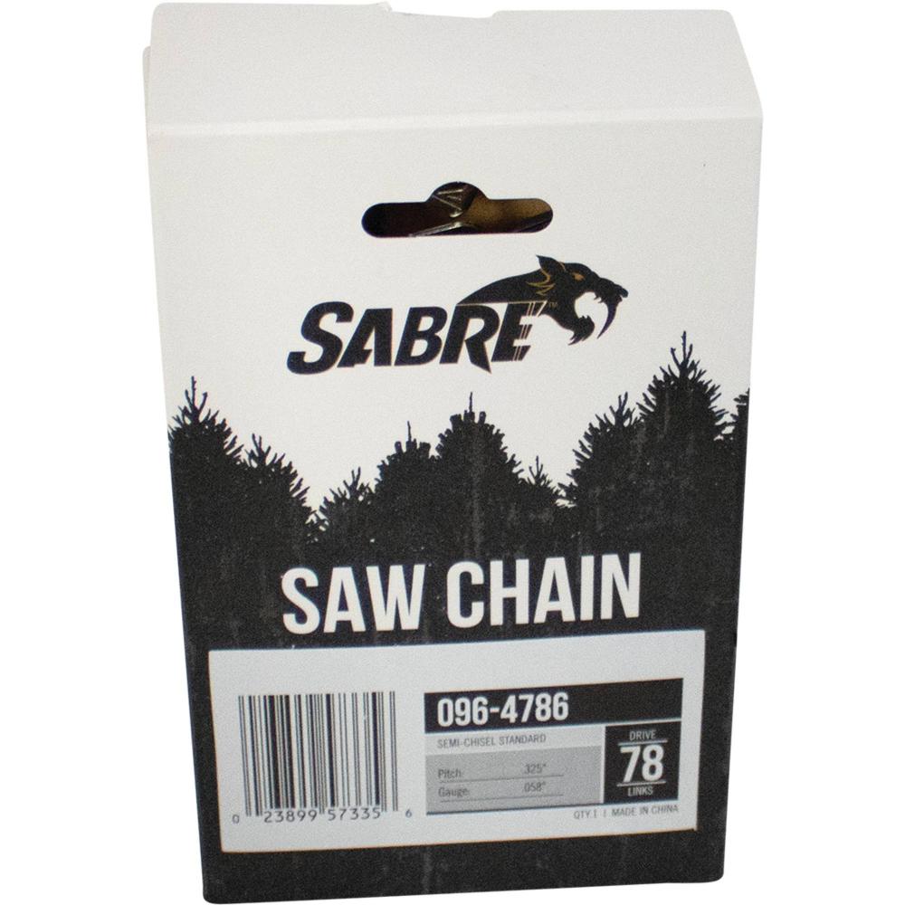 Sabre Chain Pre-Cut Loop 78 DL 096-4786