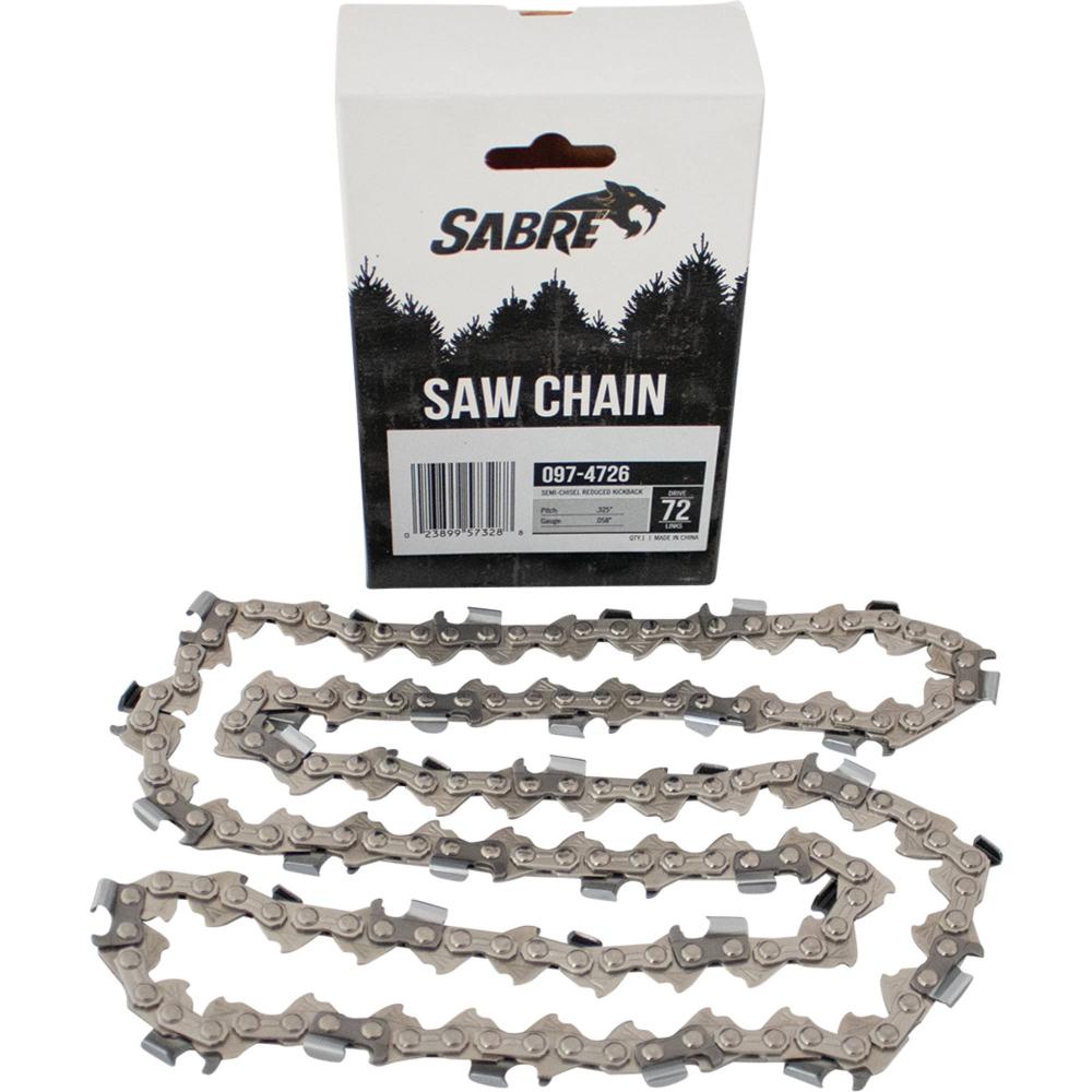 Sabre Chain Pre-Cut Loop 72 DL 097-4726