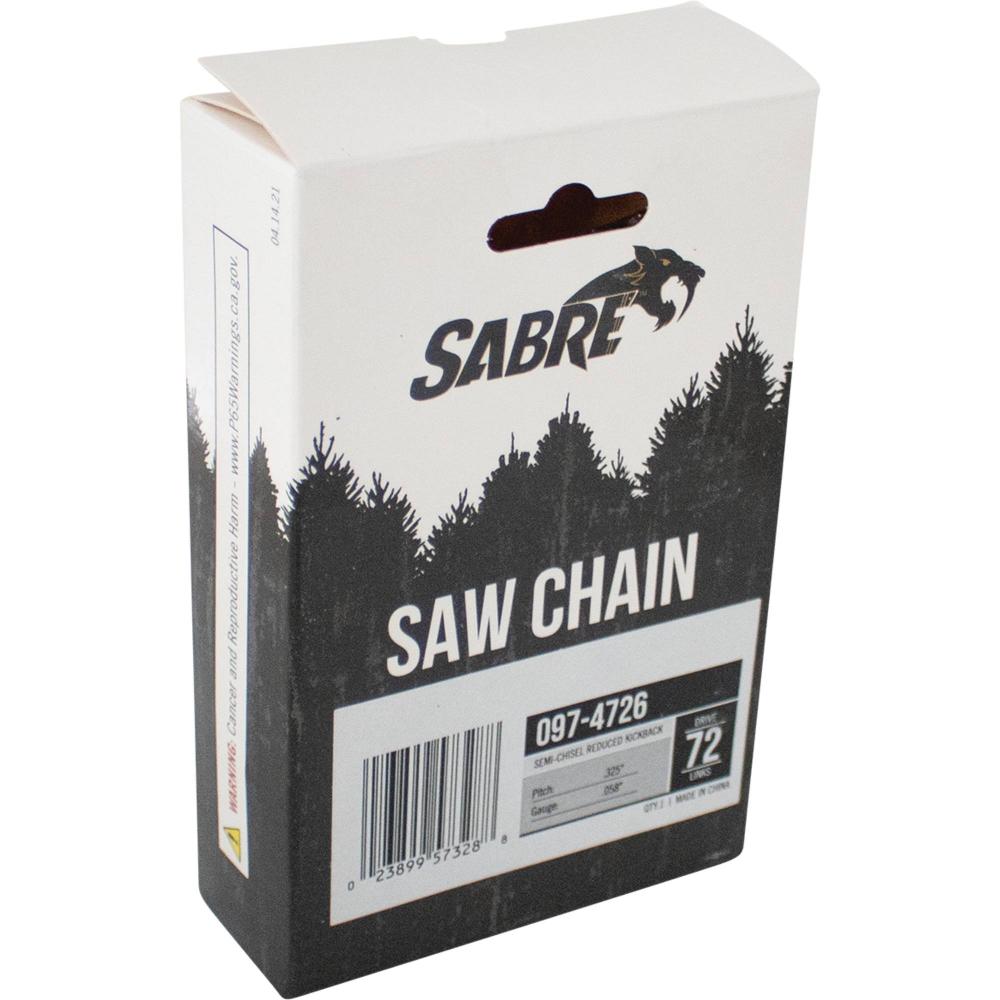 Sabre Chain Pre-Cut Loop 72 DL 097-4726