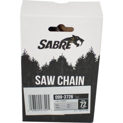 Sabre Chain Pre-Cut Loop 72 DL 099-3726