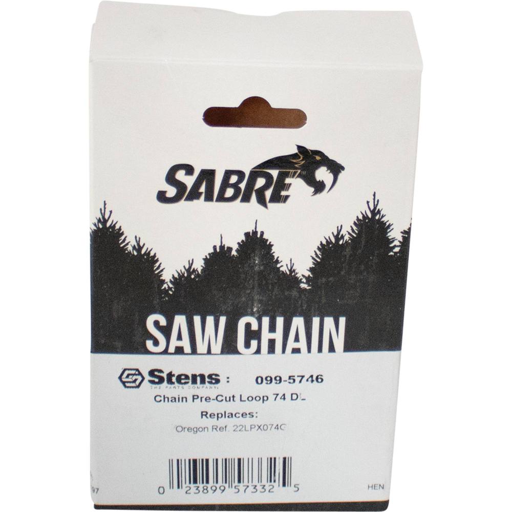 Sabre Chain Pre-Cut Loop 74 DL 099-5746
