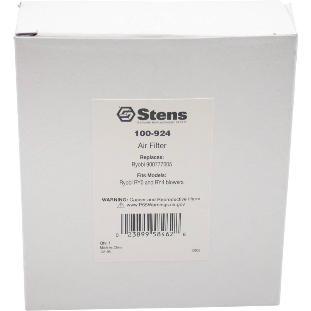 Stens Air Filter 100-924