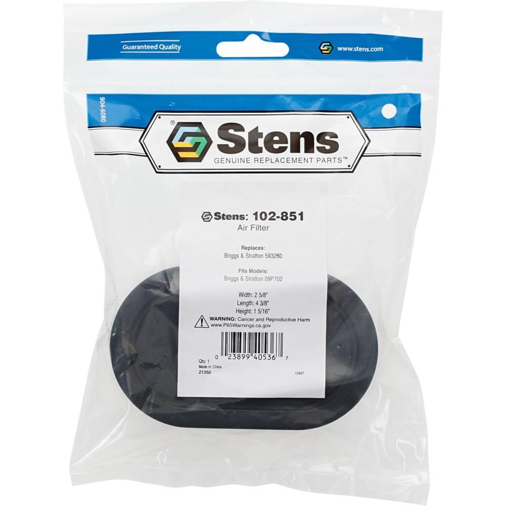 Stens Air Filter Shop Pack 102-851-12