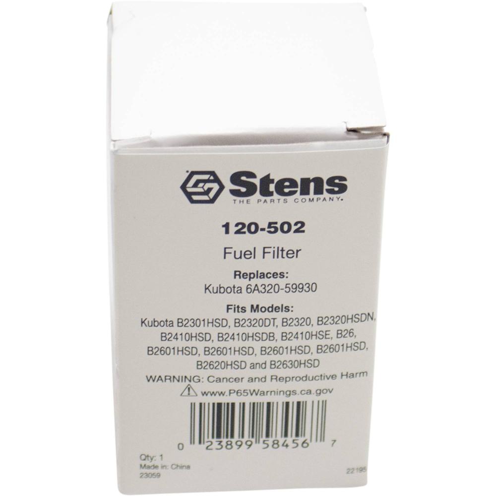 Stens Fuel Filter 120-502