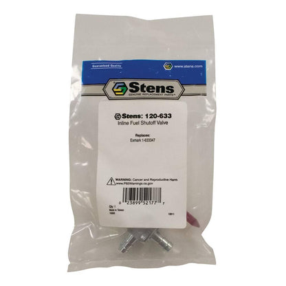 Stens Inline Fuel Shutoff Valve 120-633