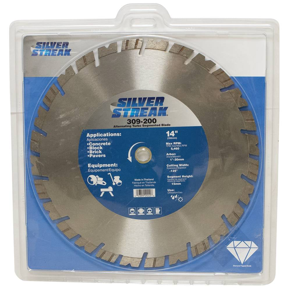 Silver Streak Turbo Segmented Blade 309-200