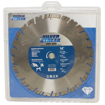 Silver Streak Turbo Segmented Blade 309-200