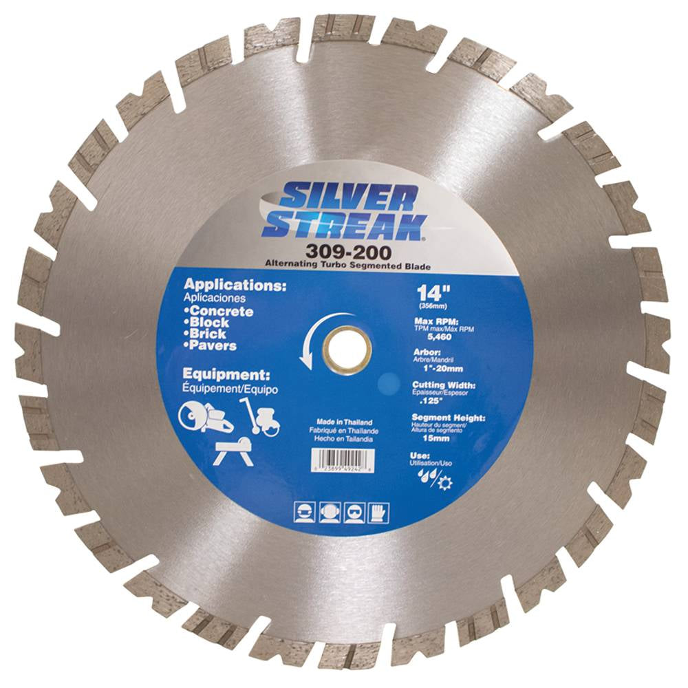 Silver Streak Turbo Segmented Blade 309-200