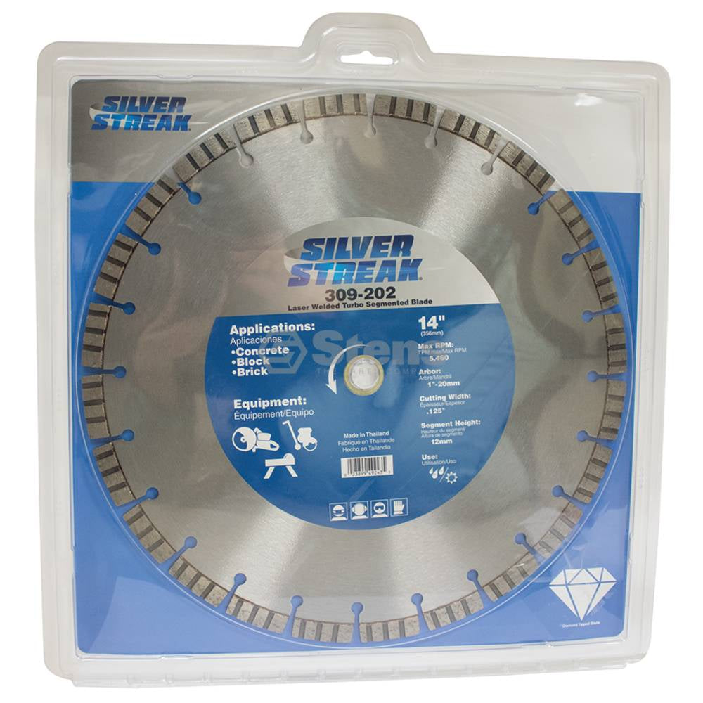 Silver Streak Turbo Segmented Blade 309-202
