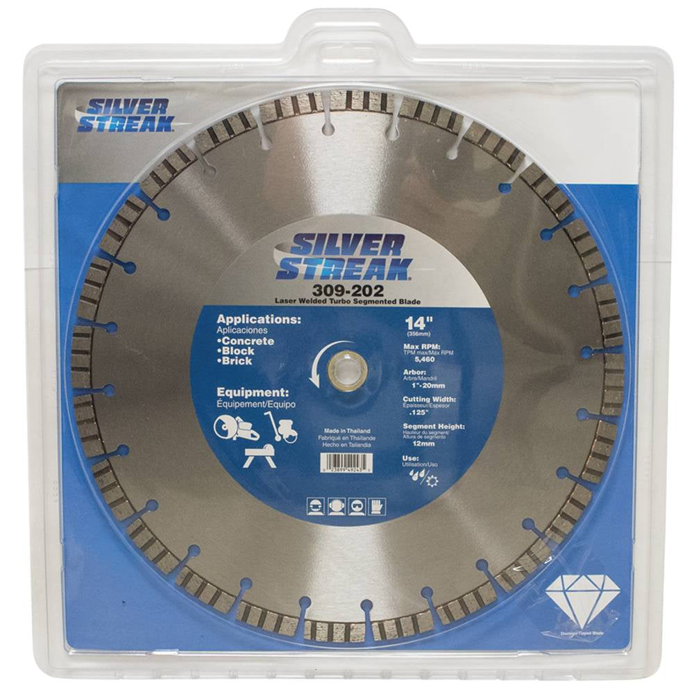 Silver Streak Turbo Segmented Blade 309-202