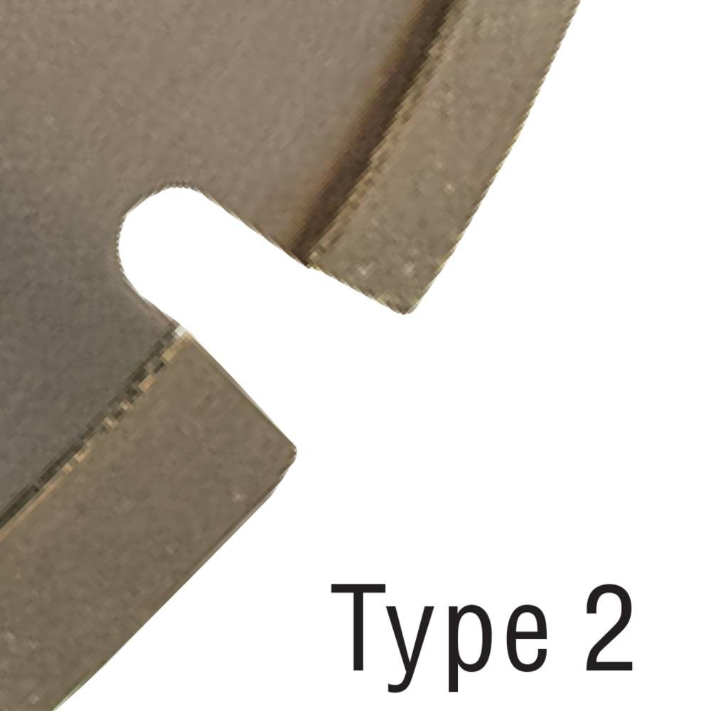 Silver Streak Asphalt/Green Concrete Blade 309-400