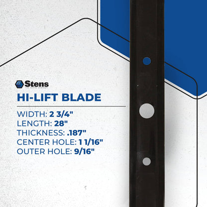 Stens Hi-Lift Blade 335-315