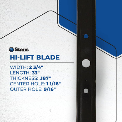 Stens Hi-Lift Blade 335-331