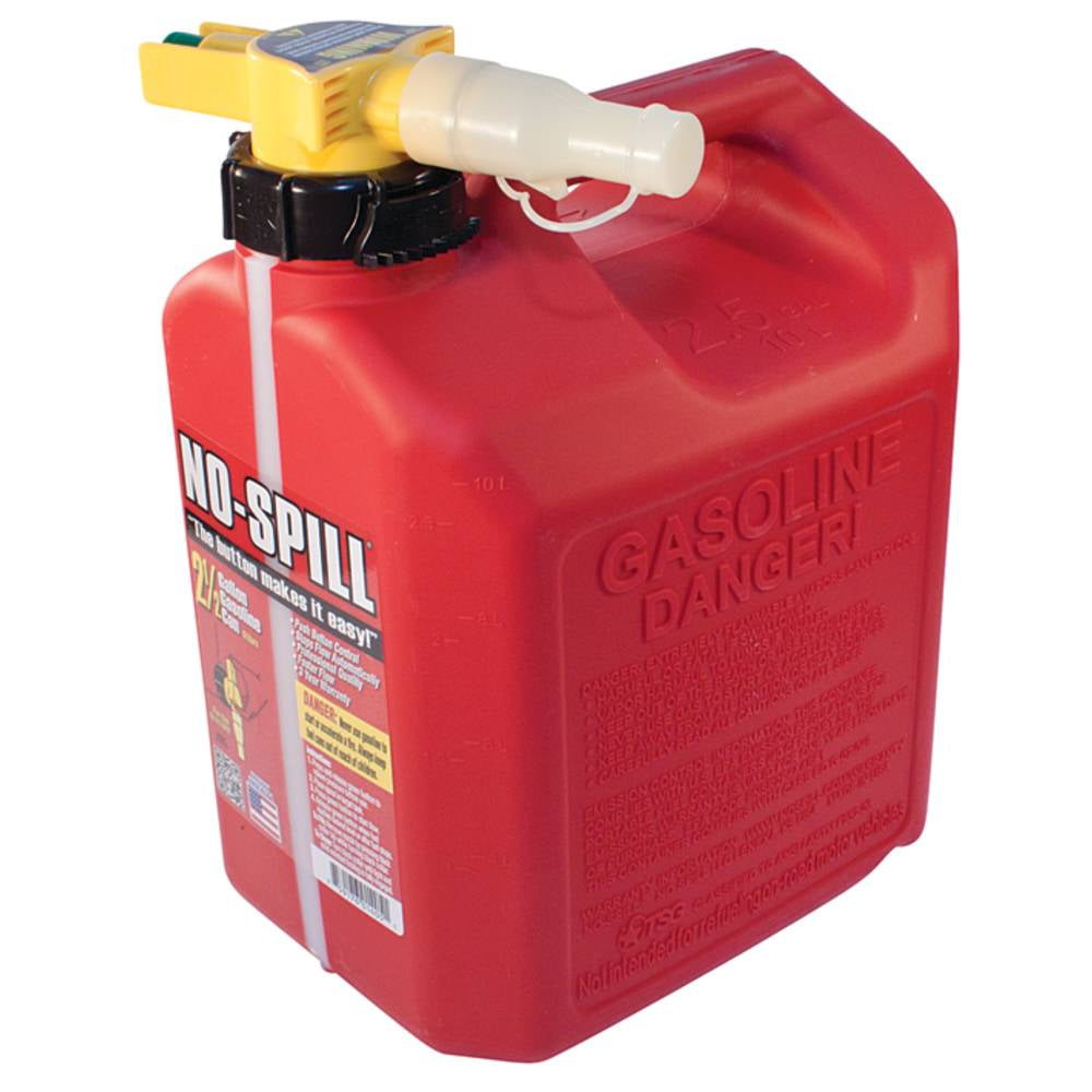 Stens No-Spill 2 1/2 Gallon Fuel Can 765-102