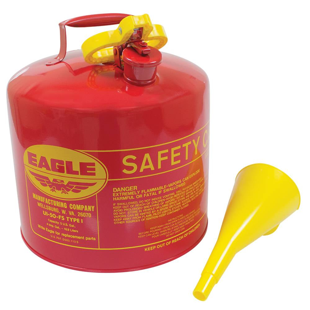 Stens Eagle Metal Safety Fuel Can 765-188