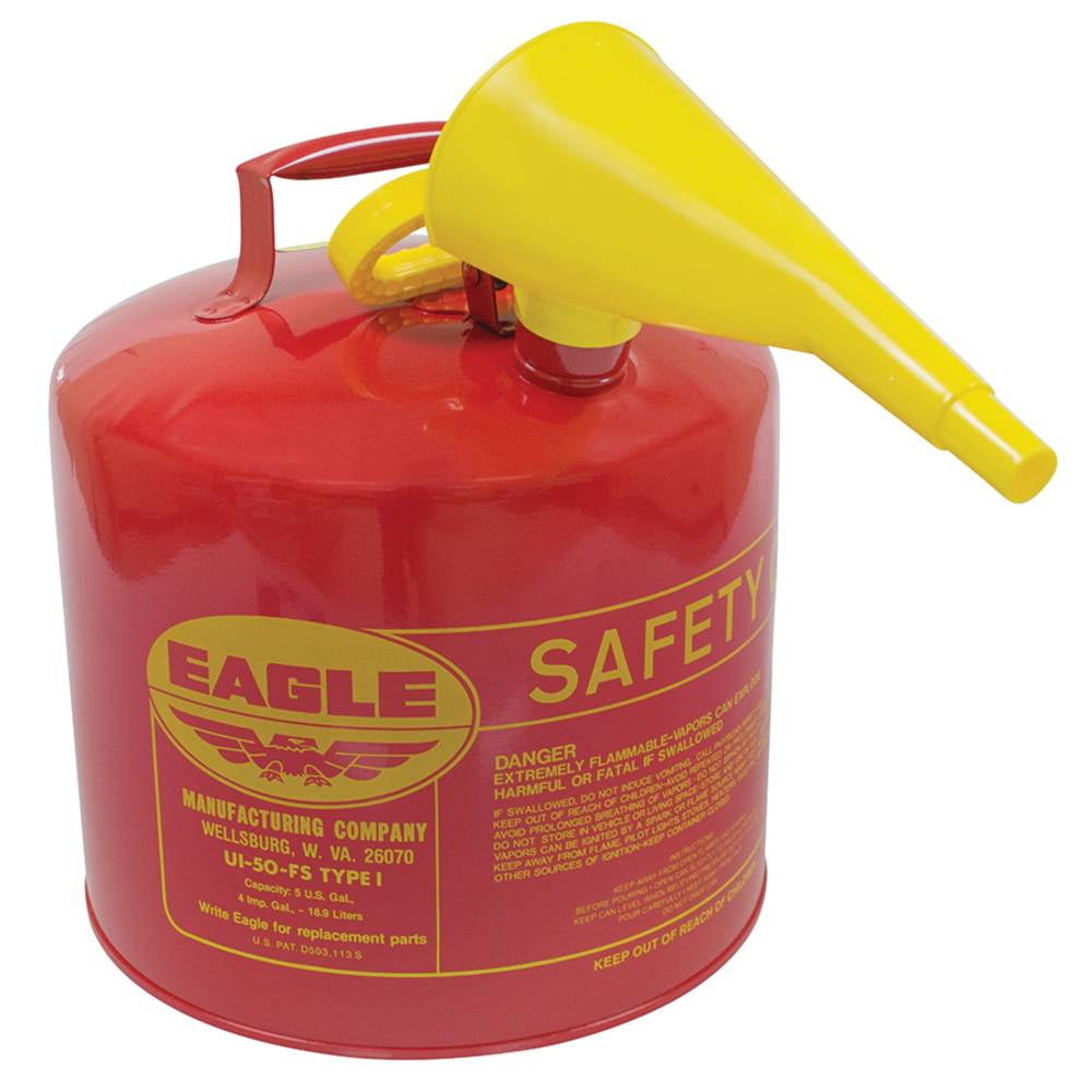 Stens Eagle Metal Safety Fuel Can 765-188