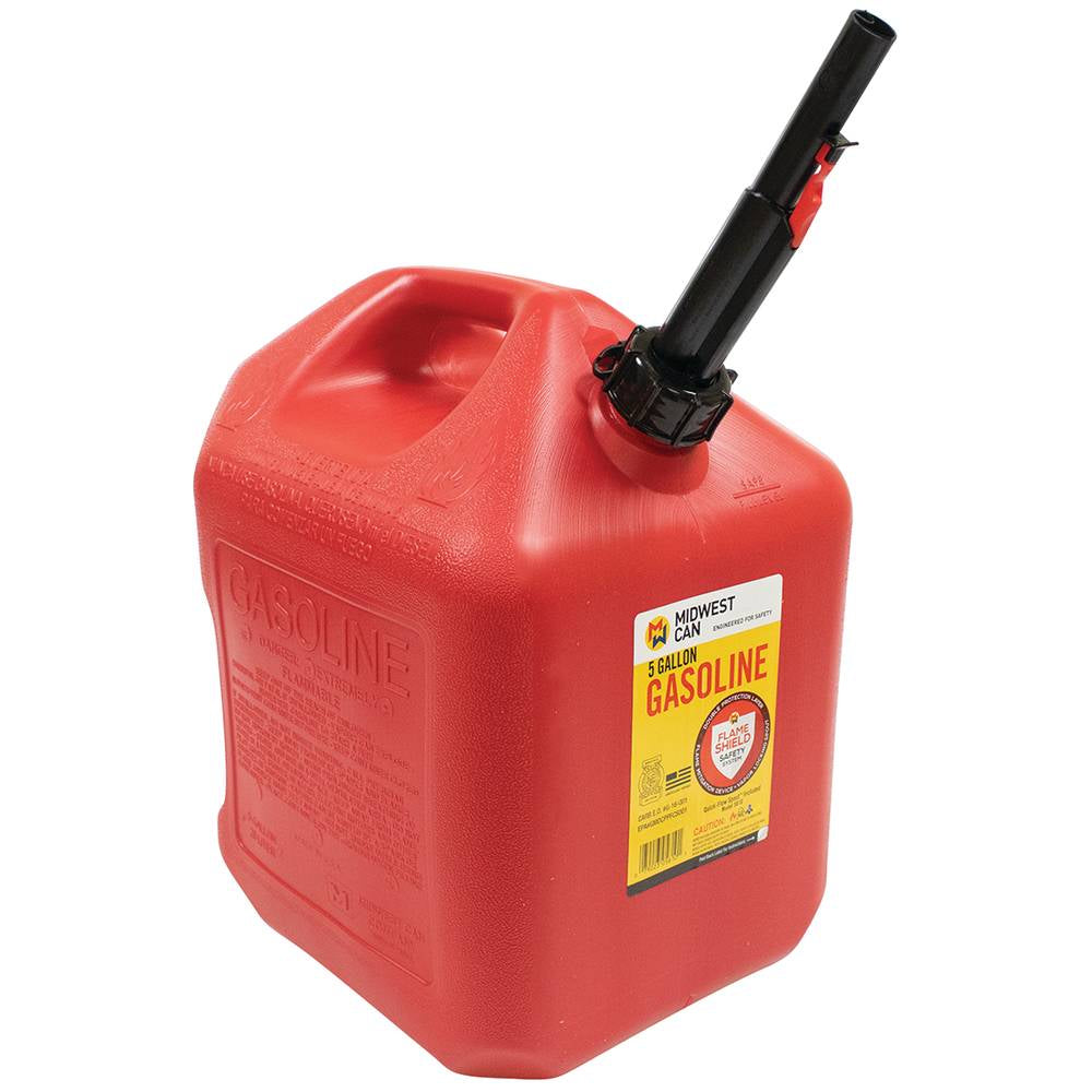 Stens 5 Gallon Plastic Gasoline Fuel Can 765-514
