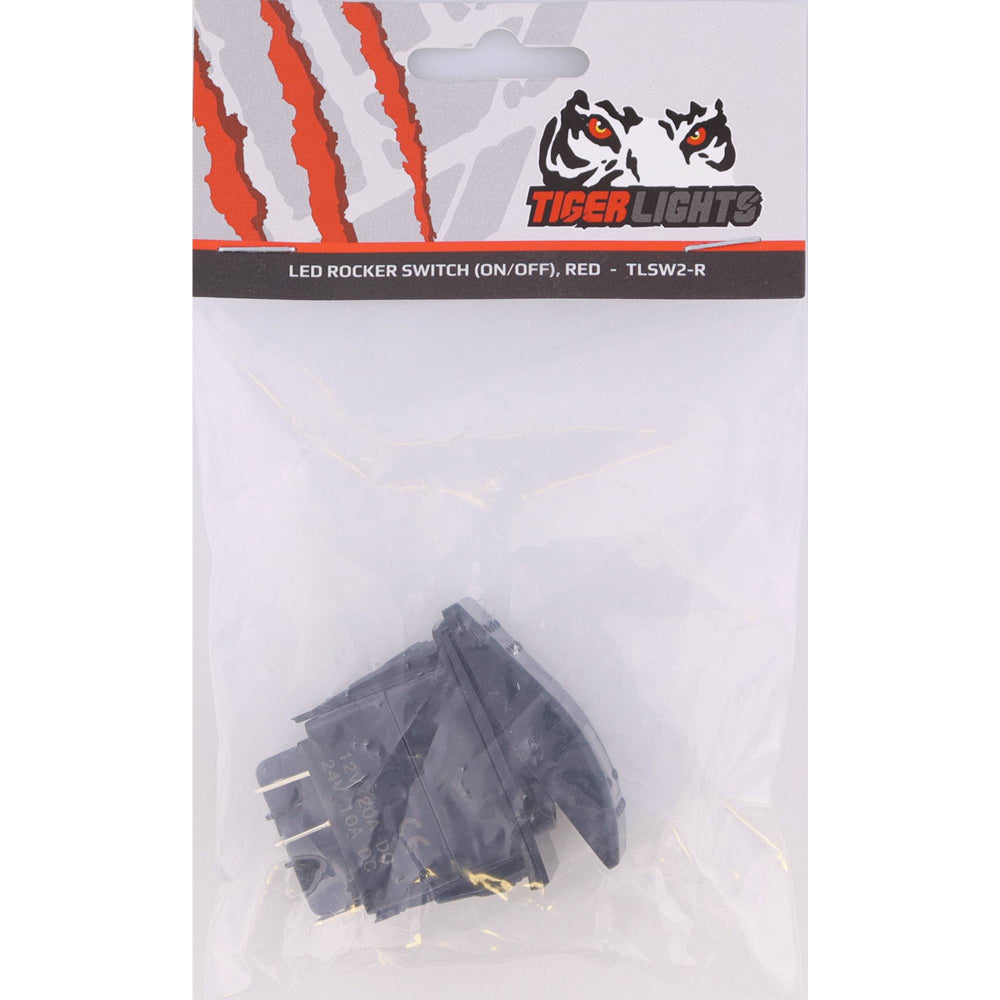 Tiger Lights LED Rocker Switch TLSW2-R