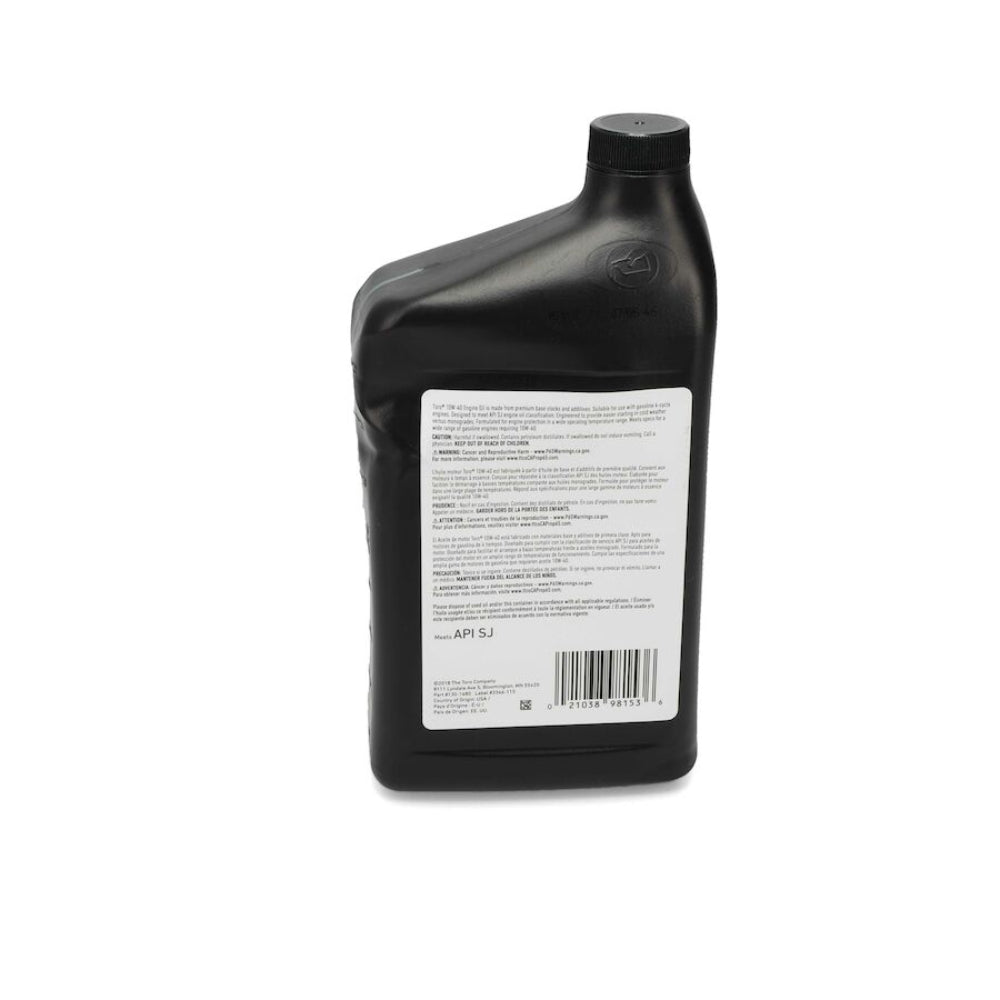 Toro 10W-40 4-Cycle Engine Oil (32 oz.) 130-1680