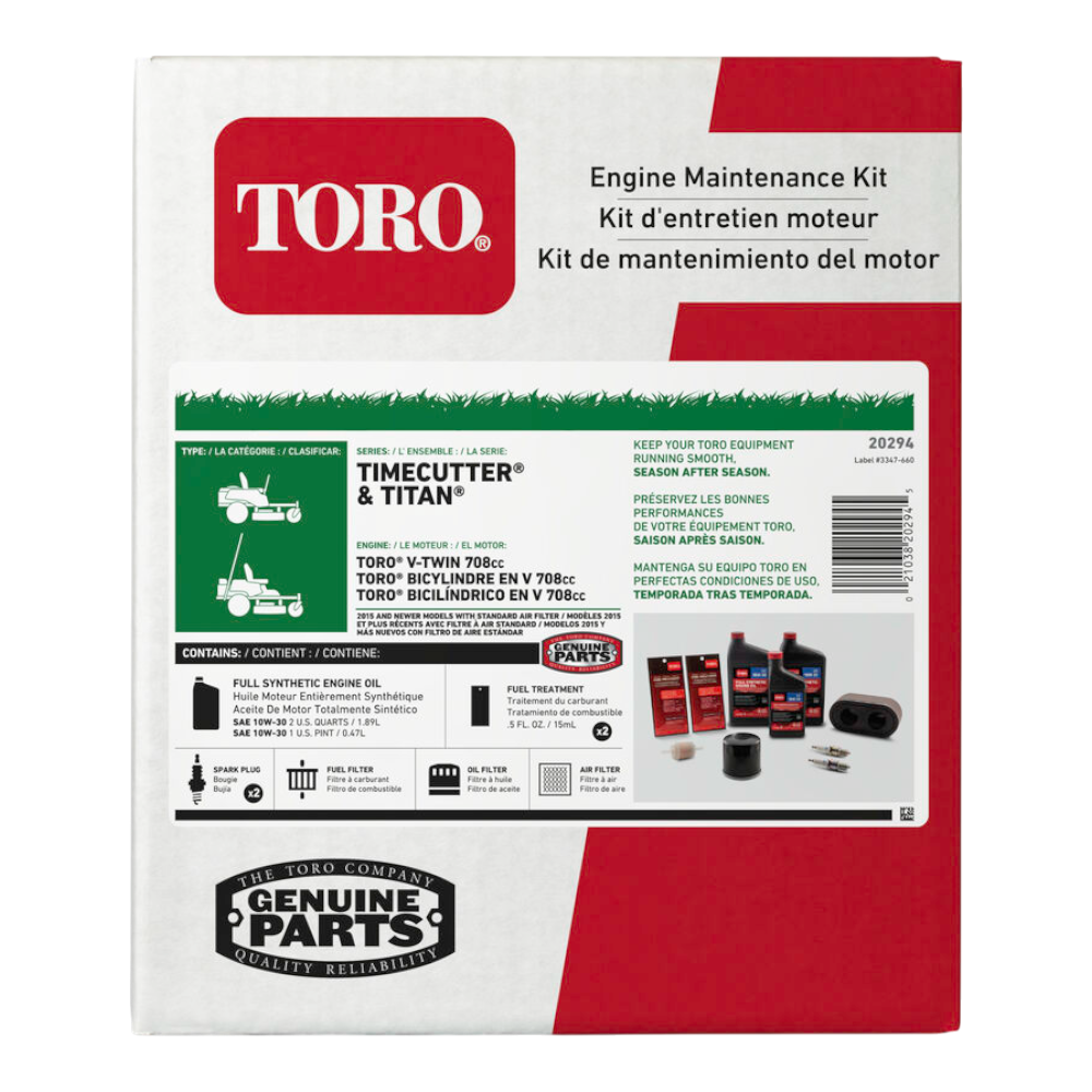 Toro V-Twin Engine Maintenance Kit