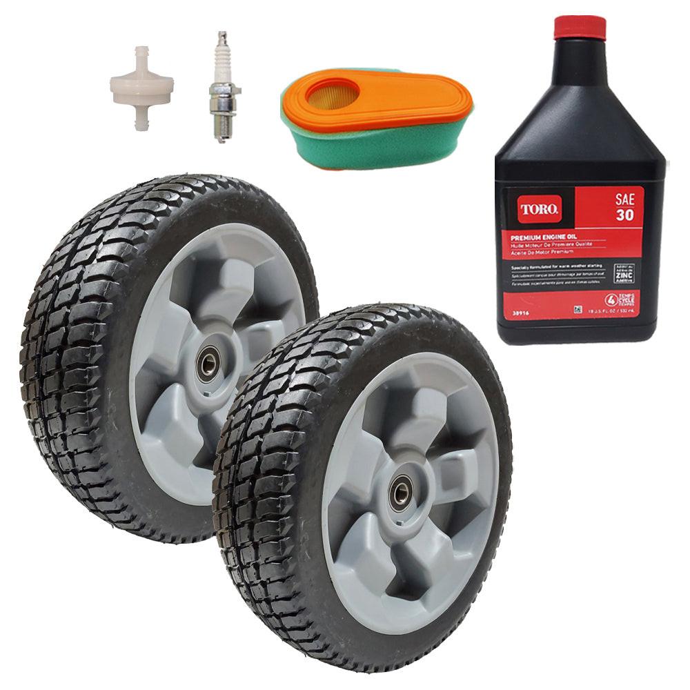 Proven Part Maintenance Kit Rear Wheels Fits Toro 30" TimeMaster 20199, 20199, 20200, 20975, 20977, 22205TE, 22207