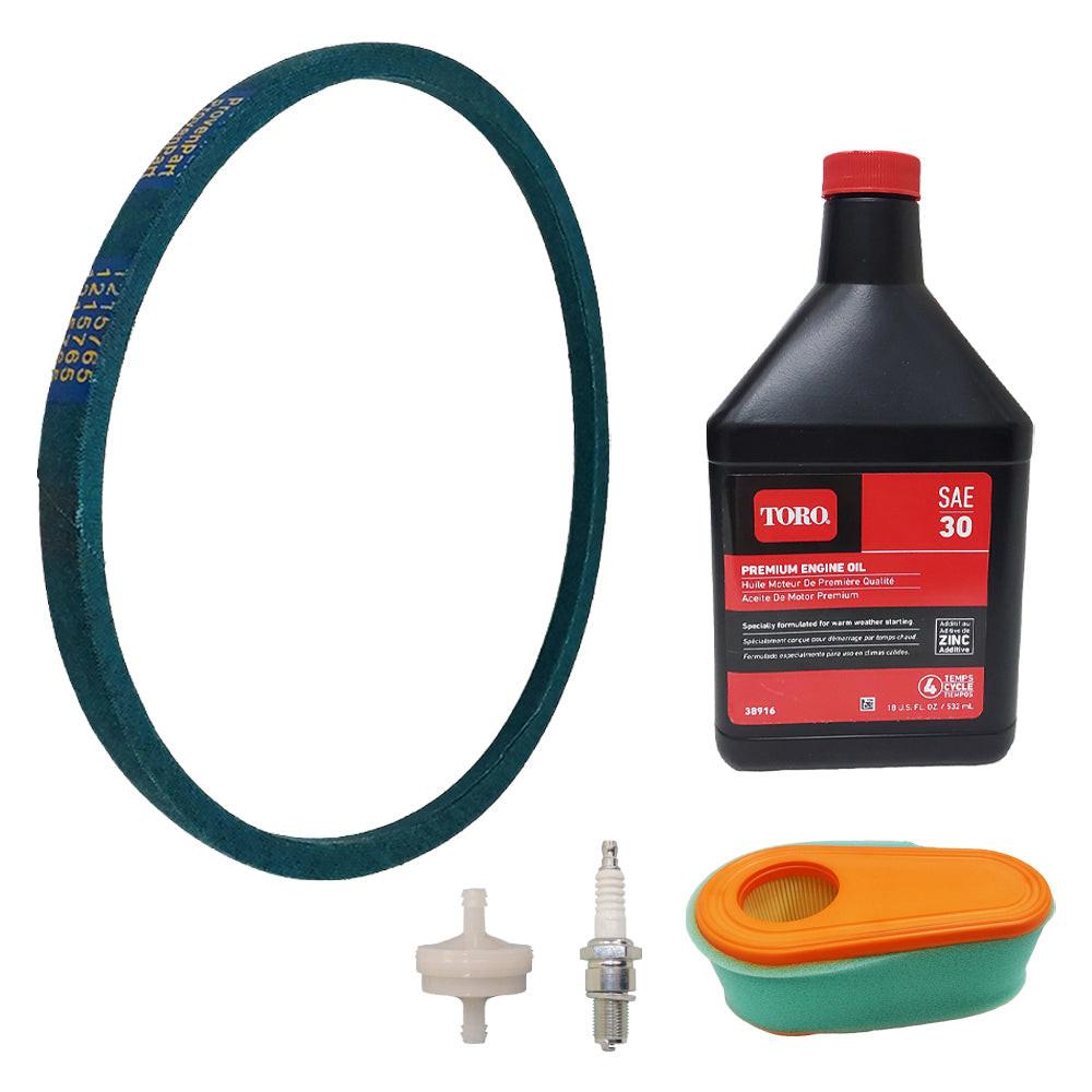 Proven Part Maintenance Kit Drive Belt Fits Toro TimeMaster 30”, 20199, 20199, 20200, 20975, 20977, 22205TE, 22207