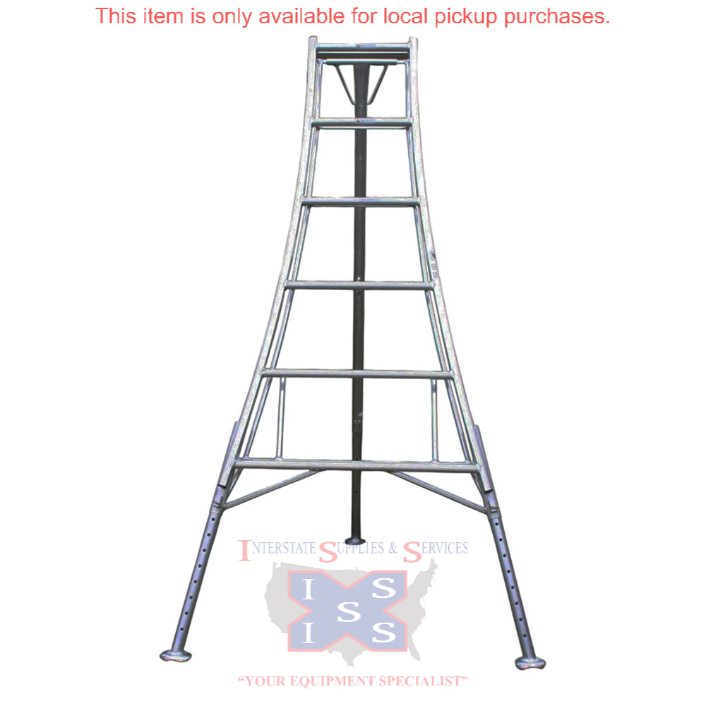 ProvenFlo 10 Foot Adjustable Tripod Ladder