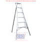 ProvenFlo 10 Foot Adjustable Tripod Ladder