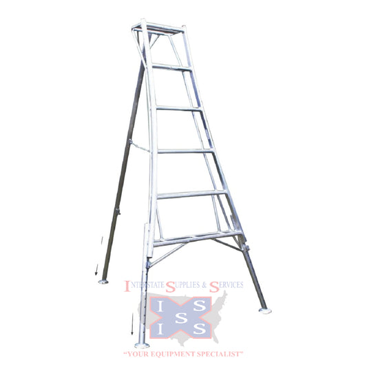 ProvenFlo 10 Foot Adjustable Tripod Ladder