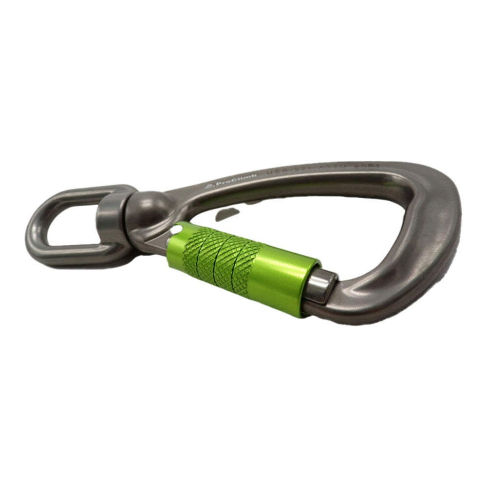 ProClimb Aluminum Swivel Eye Carabiner USR221