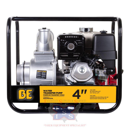 4" 389CC, Honda Water Pump.