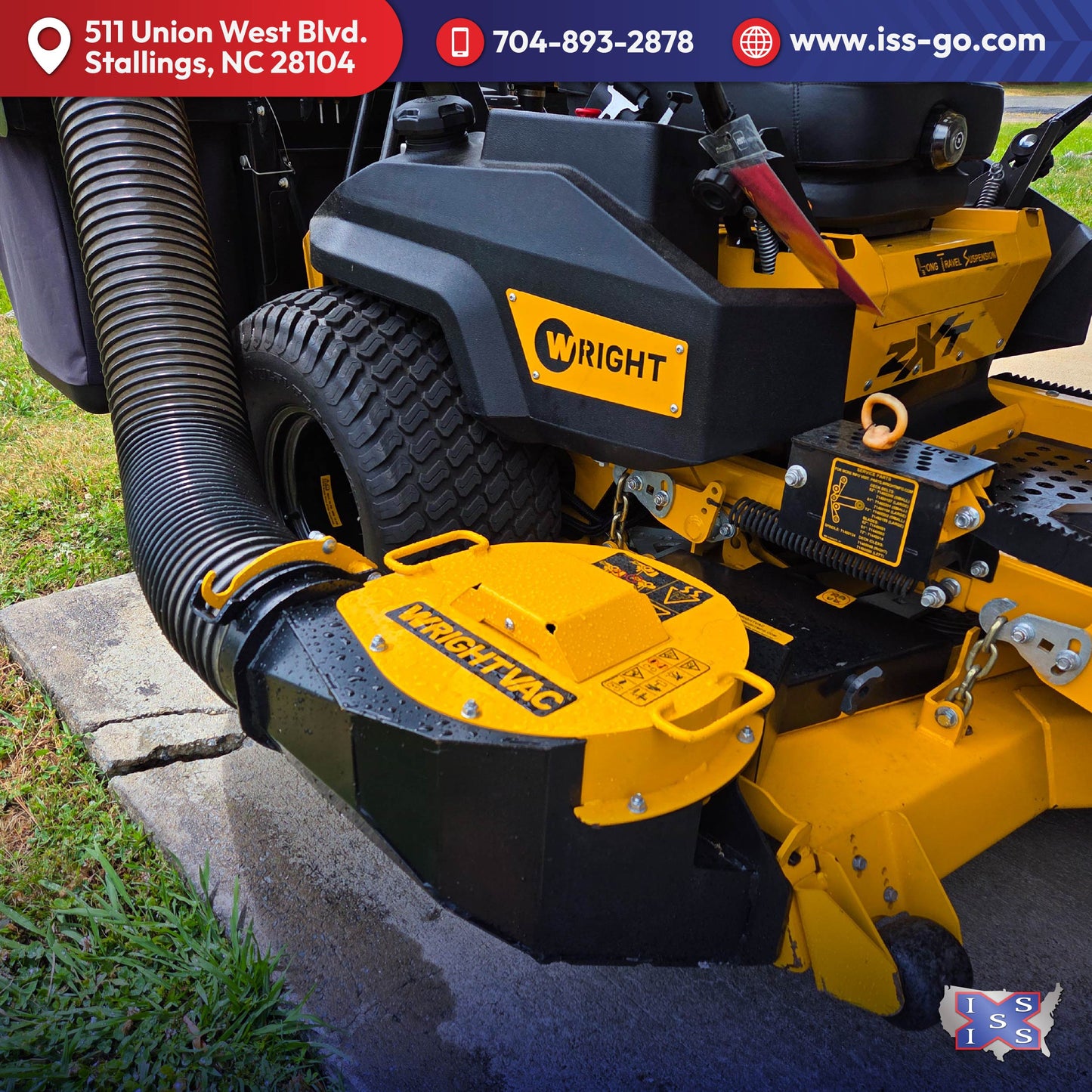 Wright ZXT 61" Zero-Turn Mower w/ GCS 3-Bagger System (Demo Clearance)