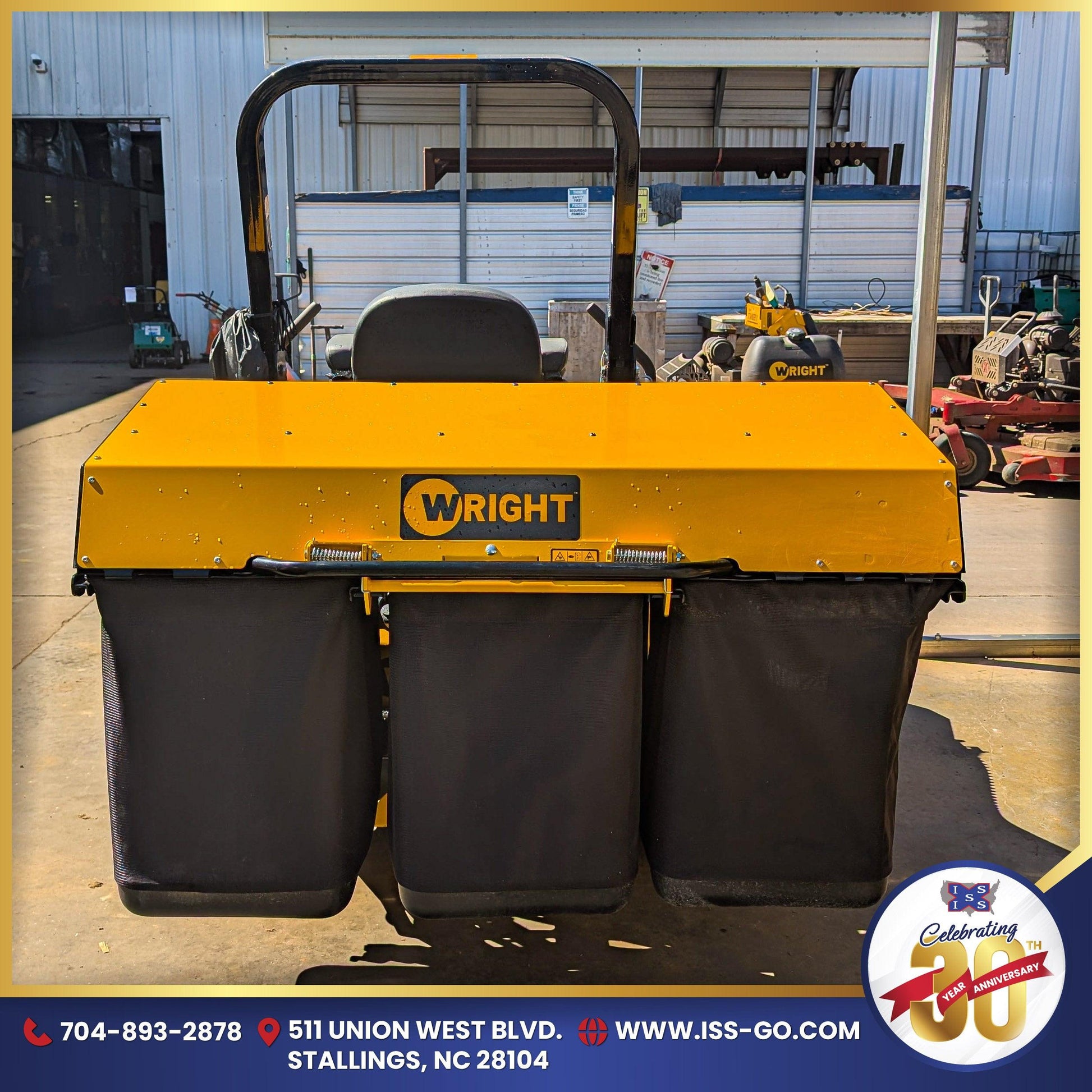 Wright ZXT 61" Zero-Turn Mower w/ GCS 3-Bagger System (Demo Clearance).