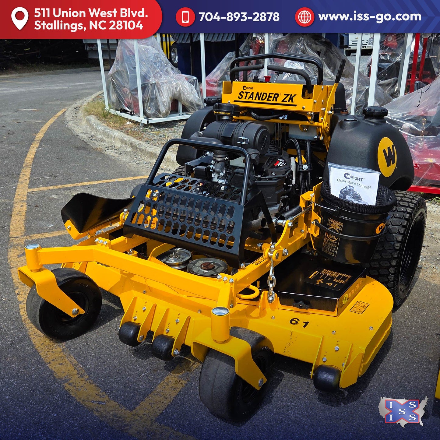 Wright Stander ZK 61" Gen 3 with Kawasaki 34.5HP