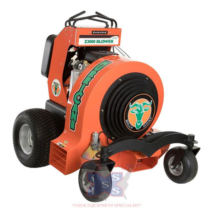 Billy Goat Hurricane Z3001 Stand-On Blower w/ 35 HP Vanguard.