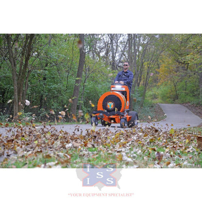 Billy Goat Hurricane Z3001 Stand-On Blower w/ 35 HP Vanguard.