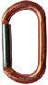 ProClimb® True Oval Carabiner Triple Locking - Non- Lock.