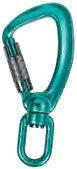 ProClimb® Aluminum Swivel Eye Carabiner.